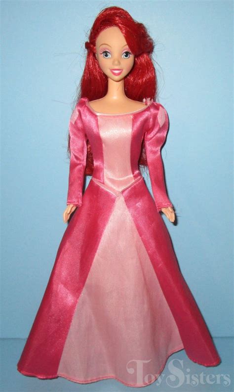 Disney Mattel Little Mermaid Sparkling Princess Ariel Doll 1 Toy Sisters