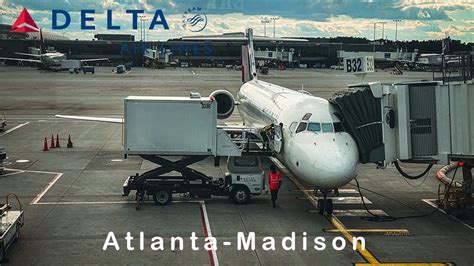 Delta Airlines Boeing Main Cabin Trip Report Atlanta To