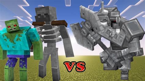 Extreme MOB BATTLE In Minecraft Part YouTube