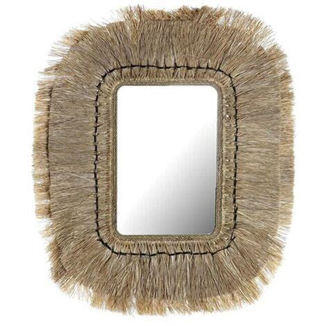 Miroir Mural Dkd Home Decor Naturel Bali X X Cm