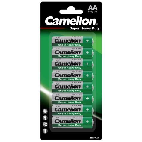 Super Heavy Duty AA Mignon R6 1 5V 8er Blister Von Camelion Batterien