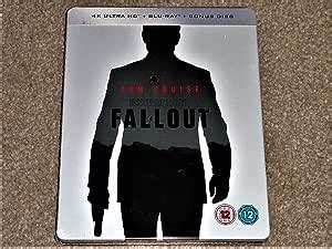 Mission Impossible Fallout Steelbook UK Exclusive 4K Ultra HD Bluray