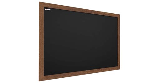 ALLboards Black Chalk Board With Wooden Frame 90 X 60 Cm Writable With