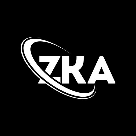 Logotipo Zka Carta Zka Design De Logotipo De Letra Zka Iniciais Zka