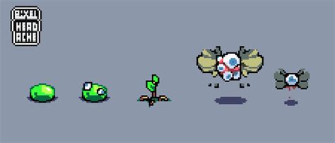 Animated Enemies Sprites By Pixelheadache On Newgrounds