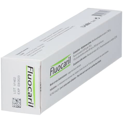 Fluocaril Bi Fluoré 250 mg Pâte Dentifrice Menthe 125 ml Redcare