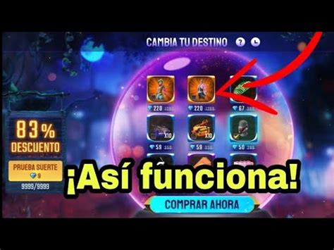 As Funciona El Nuevo Evento Cambia Tu Destino Free Fire Paquete