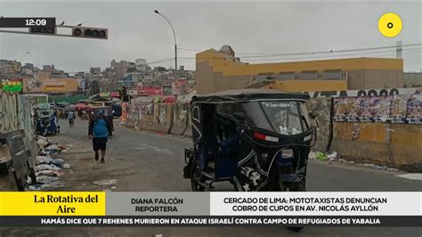 Mototaxistas Denunciaron Ser V Ctimas De Cobro De Cupos En La Avenida