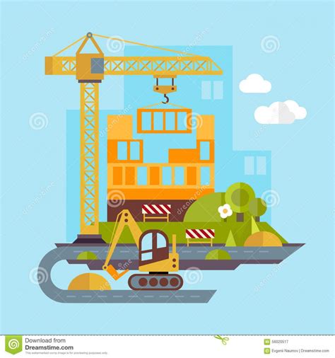 Construction Site Vector at Vectorified.com | Collection of ...