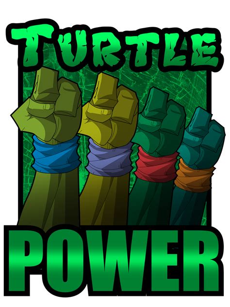 Tmnt Turtle Power By Rain On Art On Deviantart