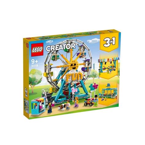 Brinquedo Da Lego - Brinquedo Lego Creator 3 em 1 Roda Gigante 1002 Pcs 31119 | MadeiraMadeira