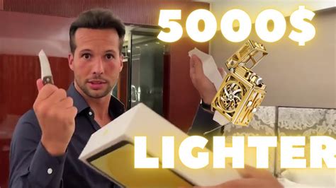 Andrew Tate Spends 257 000 Shopping And Tristan With A 5 000 Lighter Youtube