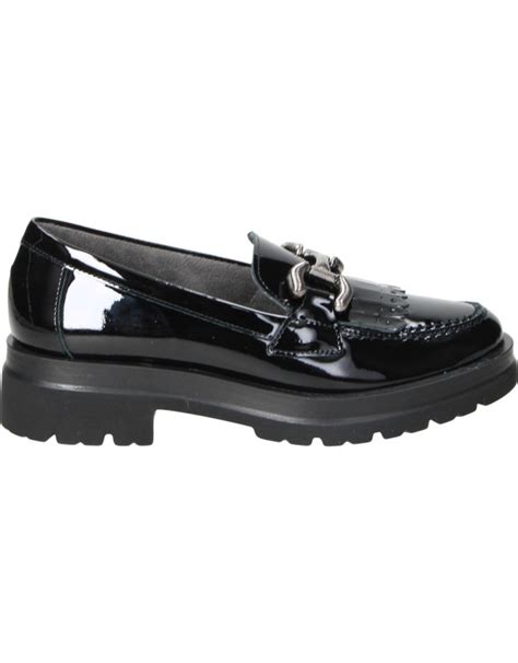 Zapatos Mocasines Negros Pitillos De Mujer Online En Megacalzado