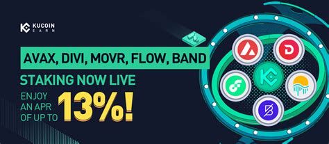 AVAX DIVI MOVR FLOW And BAND Staking Now Live Enjoy An APR Of Up To