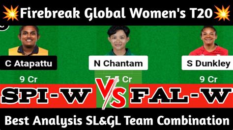 Spi W Vs Fal W Dream11 Prediction Spi W Vs Fal W Dream11 Team Spi W