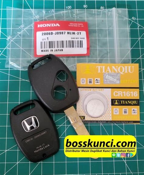 Jual Casing Kunci Remote Tombol Mobil Honda Jazz City Brio Freed Di