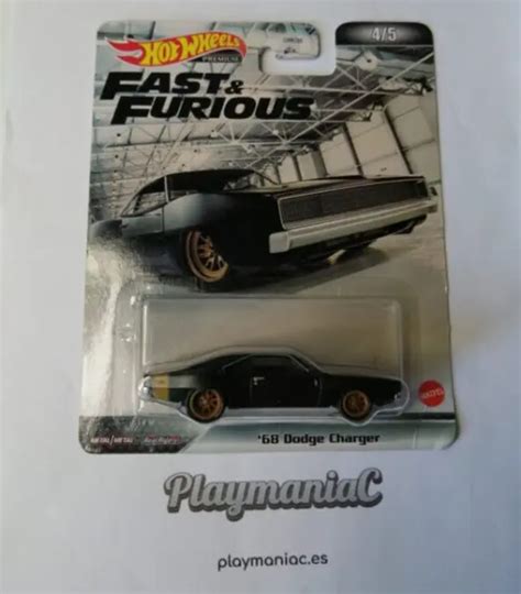 Hot Wheels Premium Dodge Charger Fast Furious Mattel Nuevo Eur Picclick Fr