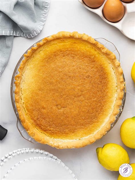 Lemon Curd Pie Belly Full