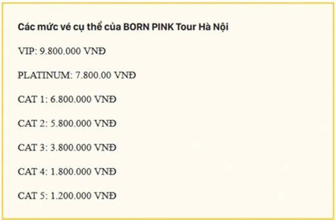 Hot Gi V Concert Blackpink T I H N I Btc Ti T L Th Ng Tin Ch Nh Th C