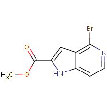 现货供应九鼎化学Methyl 4 bromo 5 azaindole 2 carboxylate 纯度95 1 0g