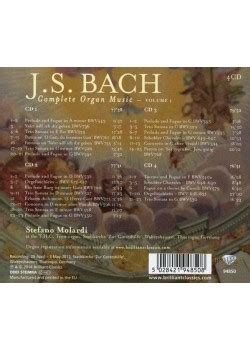 J S Bach Complete Organ Music Vol Cd De Audio Stefano Molardi