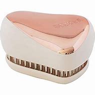 Rose Gold Tangle Teezer Compact Hair Brush Mocho