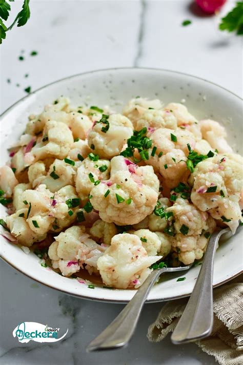 Blumenkohlsalat Wie Bei Oma Gesund Lecker