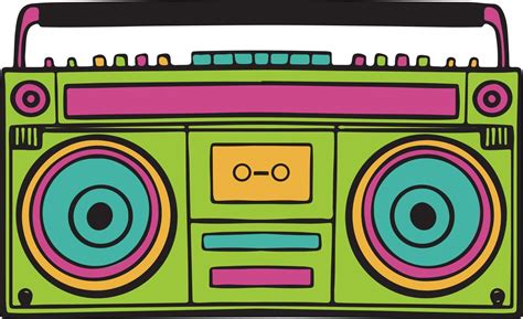 Boombox Vector Art, Icons, and Graphics for Free Download