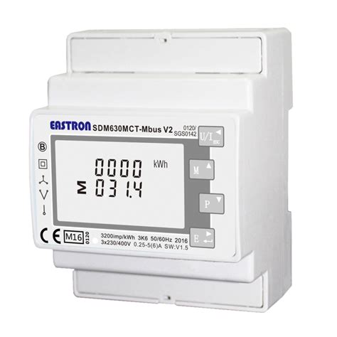 SDM630 Modbus V2 MID Phase Energy Meter Electronic Smart 56 OFF