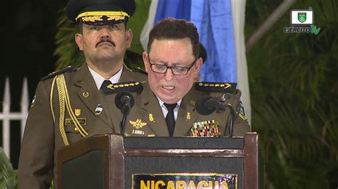 Toma De Posesión Del Cargo De Comandante En Jefe Del Ejército De Nicaragua Youtube