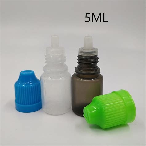 Screw Cap Plastic Dropper Bottles For Safe And Secure Liquid Storage