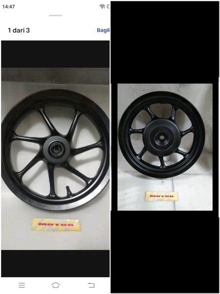 Jual Velg Racing Set Depan Belakang New Scoopy Scoopy Ring Di