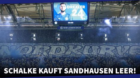 Schalke Fans stürmen Sandhausen Sogar Heimtickets gehen an Schalker