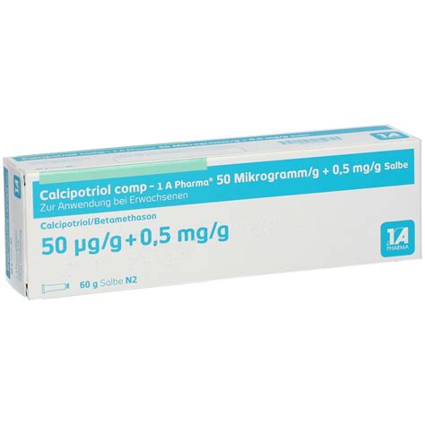 Calcipotriol Comp 1A 50Ug 60 g mit dem E-Rezept kaufen - Shop Apotheke