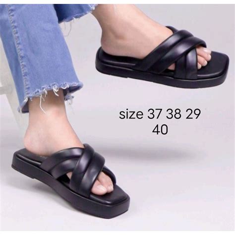 Jual Sandal Wanita Terbaru 2024 Sandal Cewek Kekinian Murah Shopee