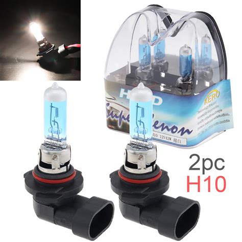 Cheap Pcs V K White Light Super Bright Car Xenon Halogen Lamp