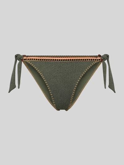 Banana Moon Bikini Slip mit Schnürung Modell SIMA SANTANY khaki