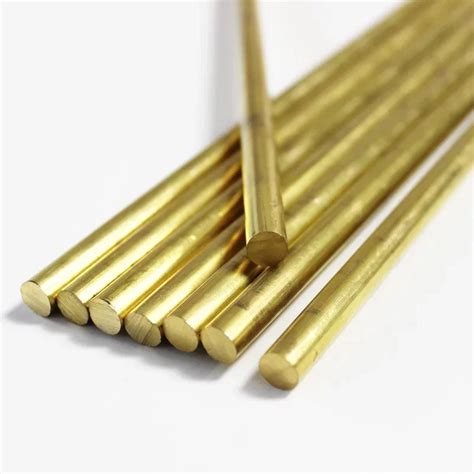 High Quality Metal Rod Brass Copper Bar Round Solid Bronze Brass Bar In