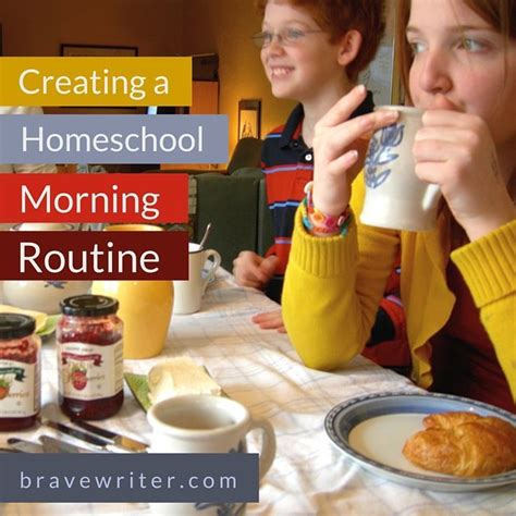 Create A Morning Homeschool Routine That Leads To More Learning And