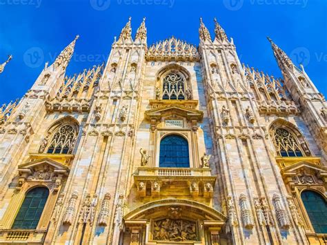 Hdr Duomo Di Milano Milan Cathedral 8801304 Stock Photo At Vecteezy