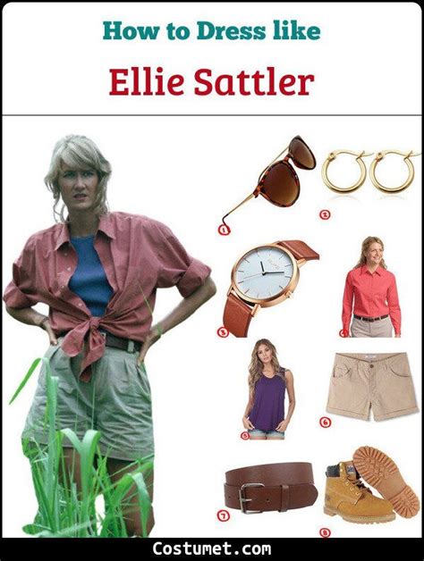 Ellie Sattler from Jurassic Park Costume for Halloween | Jurassic park ...