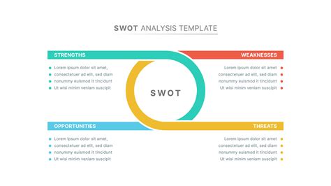 SWOT Analysis Infographic Chart Template Design 29195174 Vector Art at ...