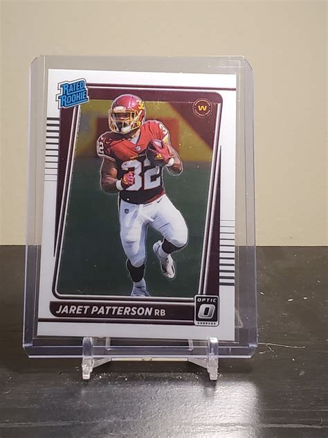 Donruss Optic Jaret Patterson Commanders Rated Rookie Ebay