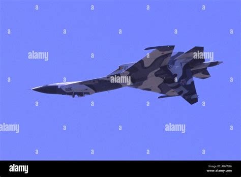 Sukhoi Su 27 SMKL Flanker Stock Photo Alamy