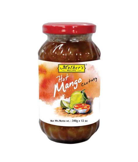Mothers Hot Mango Chutney City Of Spices
