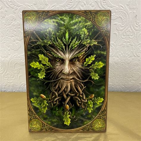 Oak King Large Art Tile Fantasy Art Trading