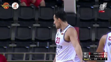 London Perrantes Assists In Hapoel B Cure Laser Haifa Vs Hapoel Gilboa