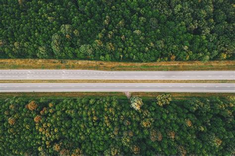 Highway Road Aerial View - Stock Photos | Motion Array