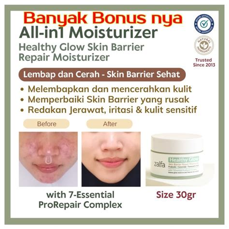 Jual Zalfa Natural Moisturizer Gram Krim Satuan Healthy Glow Days