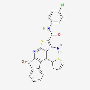 Amino N Chlorophenyl Oxo Thienyl H Indeno B Thieno